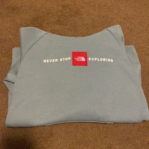 North face sweatshirt
